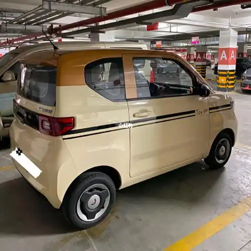 五菱宏光miniev改色网红色焦糖棕77卡其米兰