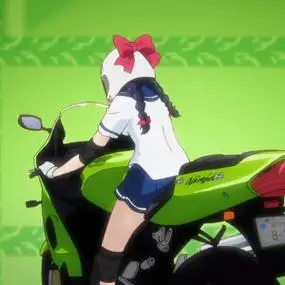 爆音少女(机车少女)摩托车系列自截头像 - 高清图片,堆糖,美图壁纸