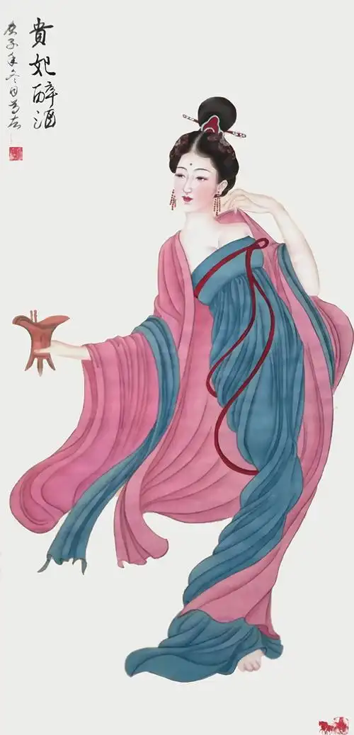 张志斌作品《贵妃醉酒》138x68cm.jpg