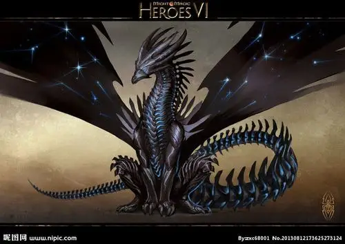 求西方龙大量图片 带翅膀的那种