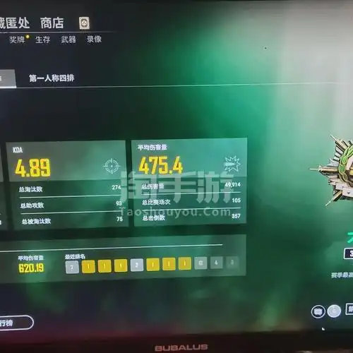 绝地求生pubg端游目前13赛季大师500强