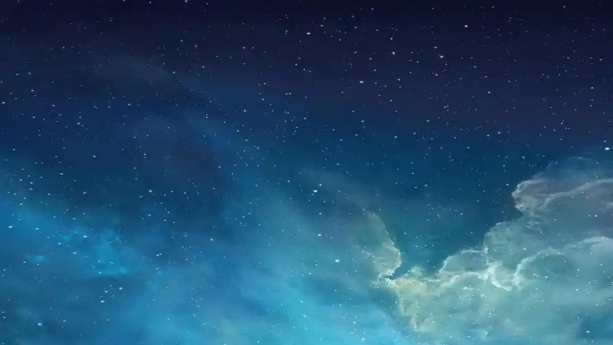 夜色星空主题超震撼通用动态ppt模板