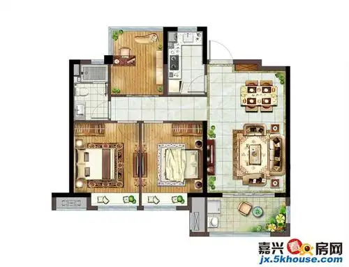 对口杭师大 万达商圈近高铁 送车位_嘉兴经济开发区淮矿东方禾苑二手