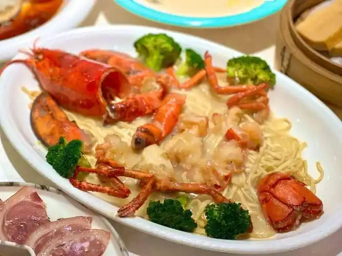 【北京路天河城】198元享芝士伊面焗波士顿龙虾 招牌碌鹅 蒜蓉粉丝蒸