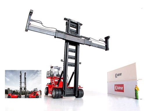 外贸kalmar dcg80-100 卡尔玛叉车1/50集装箱货柜搬运堆高机模型