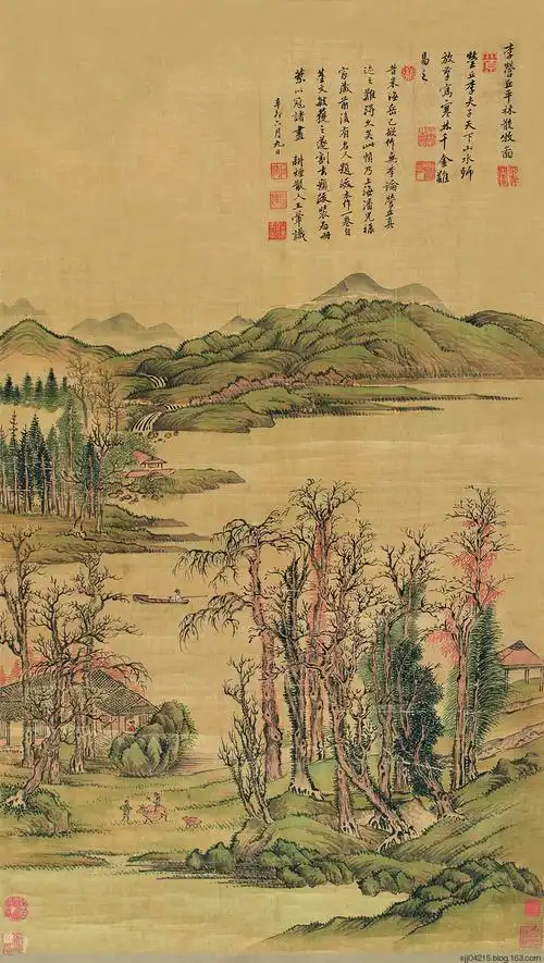 清《王翚经典作品集》(3) - 云破月来花弄影 - 云破月来花弄影