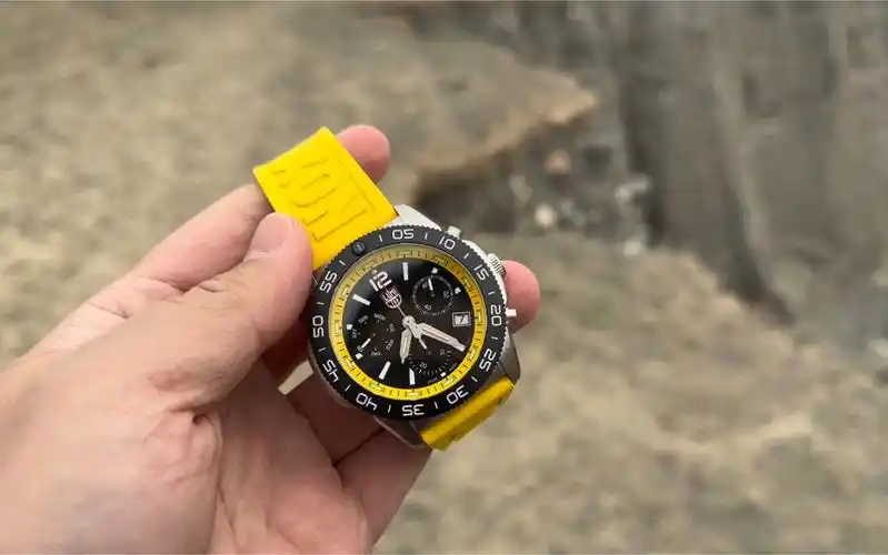 瑞士军表鲁美诺斯3145太平洋潜水员系列,雷美诺时新款三眼计时码表