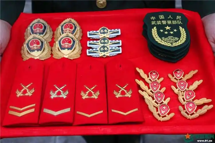 武警常服领花,礼服领花和常服领花-图片大观-奇异网