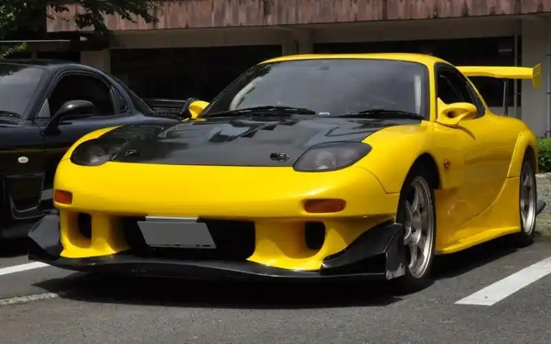 周末纽北客,马自达rx-7 雨宫fd3s赛道体验 头文字d 高桥启介涂装 gt