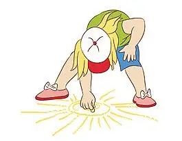 巴黎,驼背人免费可商用弯腰办公企业的卡通人物弯腰女生弯腰女孩弯腰