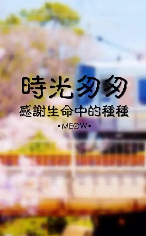 时光匆匆,感谢生命中的种种