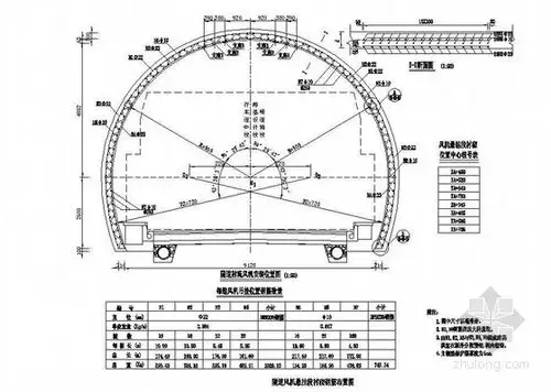 复合式衬砌隧道风机悬挂段衬砌钢筋布置节点详图设计