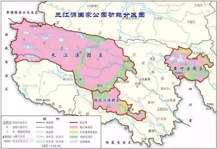 地图源于三江源国家公园网站这个名称可能对大家来说是比较陌生的