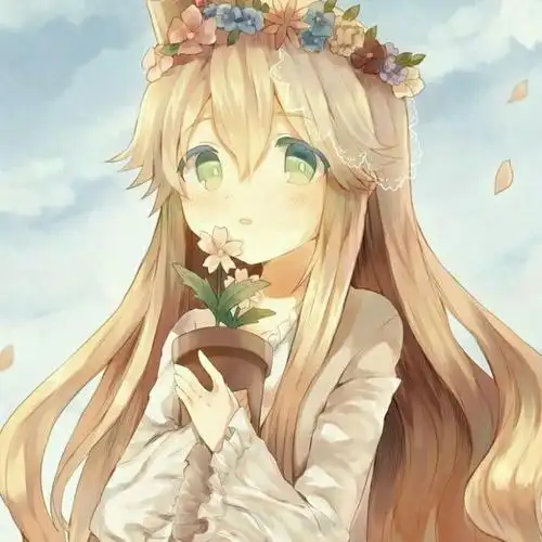 法希〗 二次元 动漫 插画 文艺范 小清新 少女 萝莉 可爱风 头像