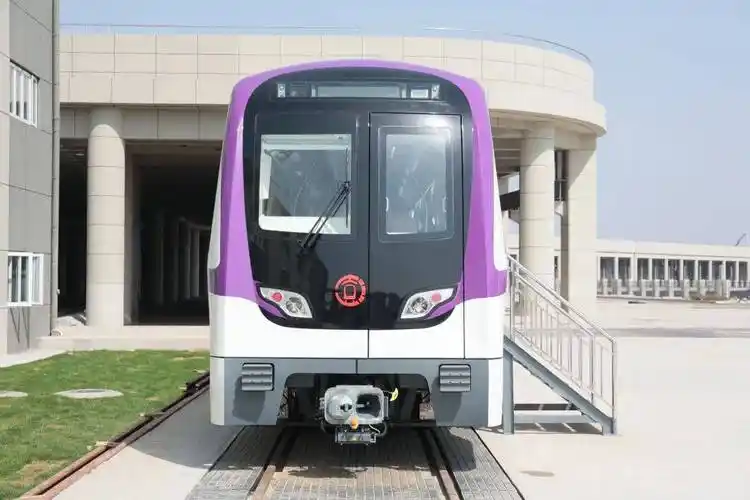 刚刚徐州地铁6号线首车亮相无人驾驶超炫酷