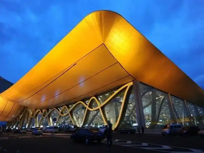 昆明新机场竣工灯光景观启用