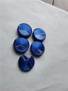 珠光有机玻璃钮扣真径28毫米 大衣时装钮扣/扣子 宝兰色 一件5棵