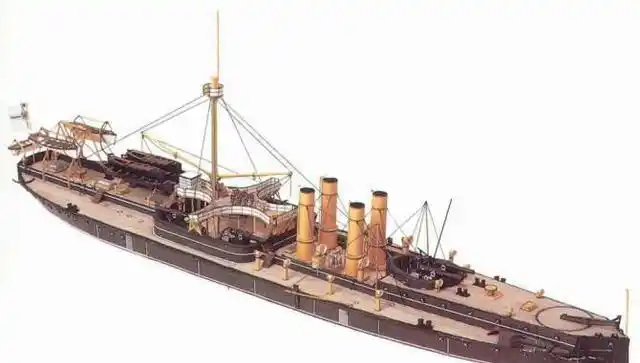 定远级铁甲舰原计划装备210副炮,为什么后来改为150火炮了