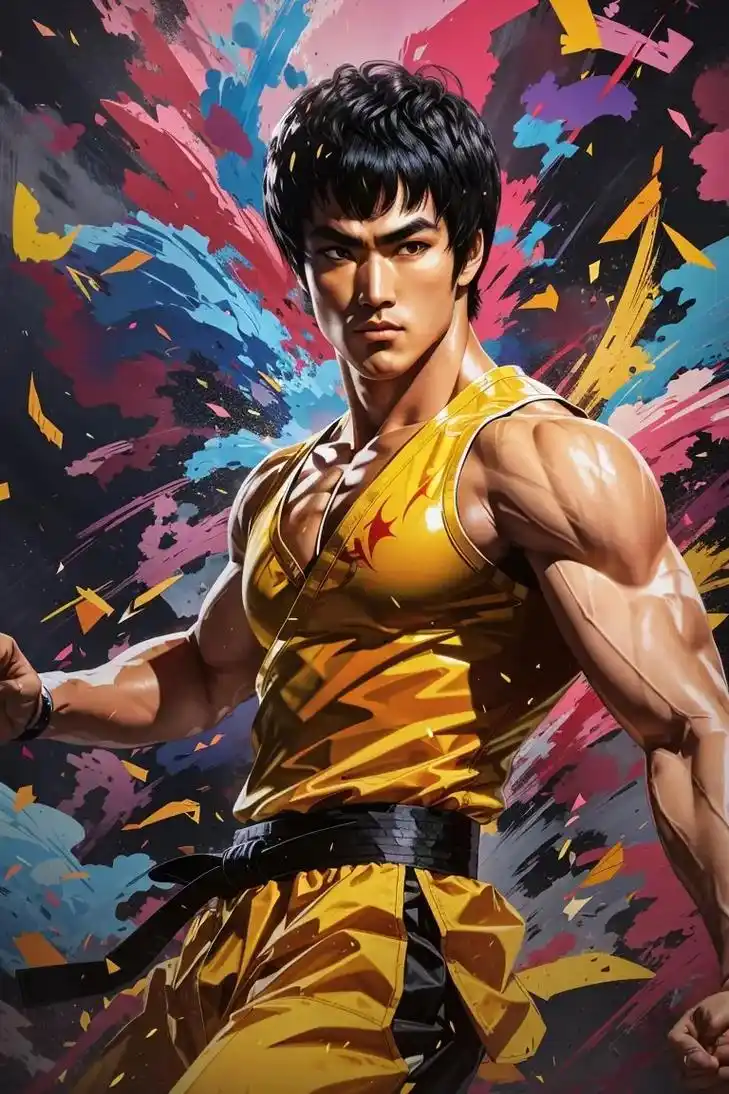 李小龙(bruce lee)是一位著名的华裔武术家,演员,导 - 抖音