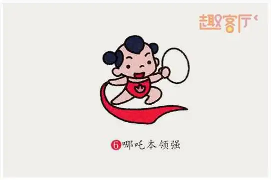 哪吒闹海简笔画1979年