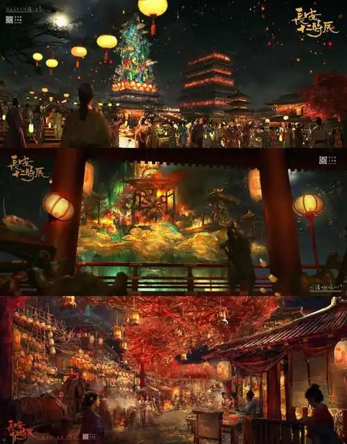 疫情居家重看《长安十二时辰》,发现一盏灯竟价值一辆车|彩灯|灯会