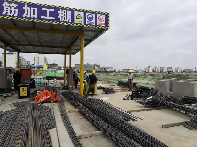 4#楼钢筋加工