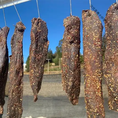 云南牛干巴特产新鲜黄牛肉干腌制腊牛肉保山正宗黄牛风干250g报价_参
