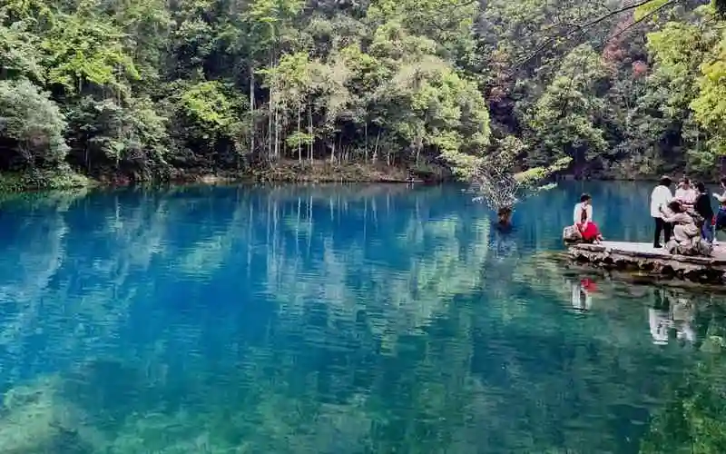 贵州荔波小七孔景区之卧龙谭