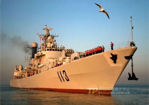 北海舰队首次编队进行多方向多批次反导训练