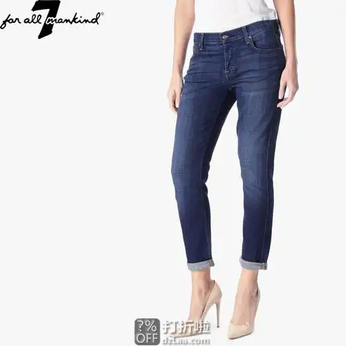7 for all mankind josefina boyfriend 7牌 男友风 女式牛仔裤 $61.