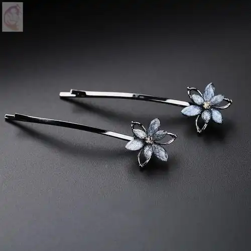 发夹老人中年边夹气质优雅短发妈妈一字夹小发卡简约碎发刘海夹子