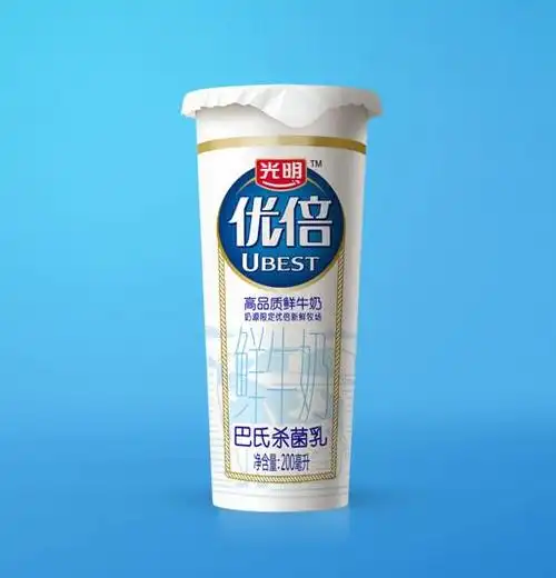 新鲜杯优倍纯鲜牛奶