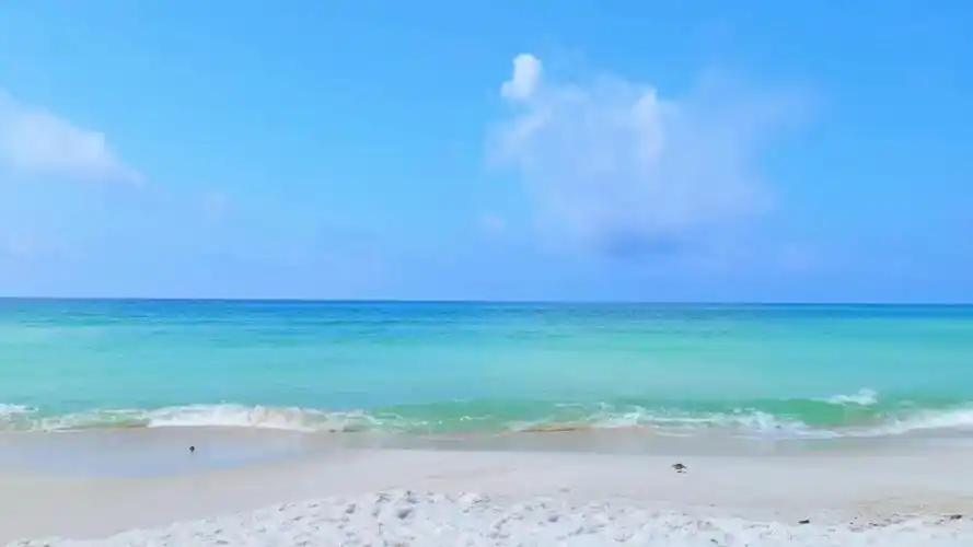 碧海蓝天·海浪轻拍