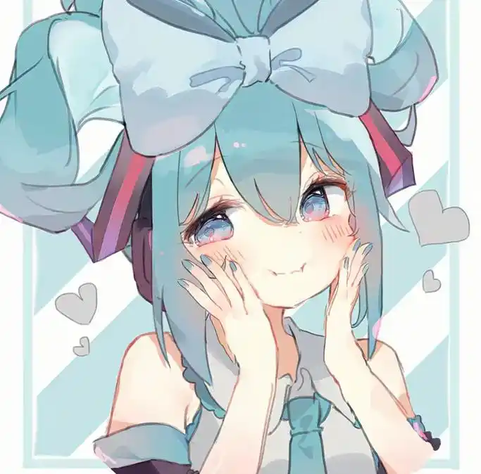 #初音未来#动漫#动漫头像#记得微笑努力活成自己喜欢的样子 - 抖音