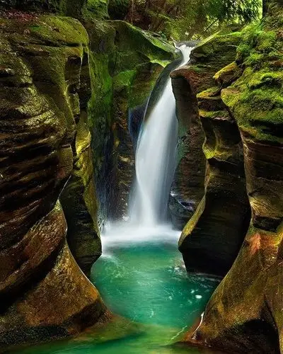 10 best images of our amazing world - corkscrew falls – hocking