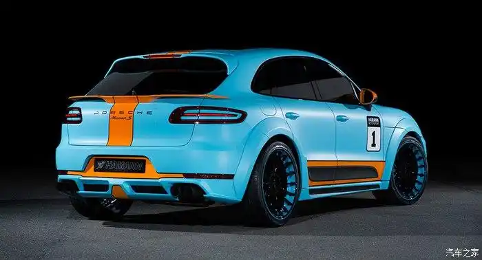 另类一点!保时捷macan改装哈曼大包围