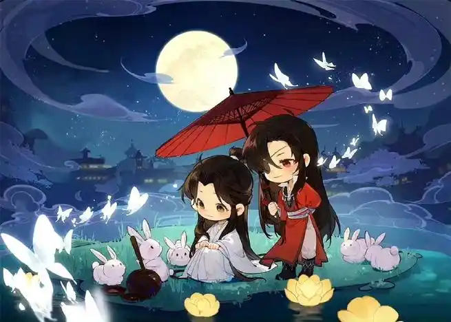 天官赐福超话q版花怜太可爱了#天官赐福
