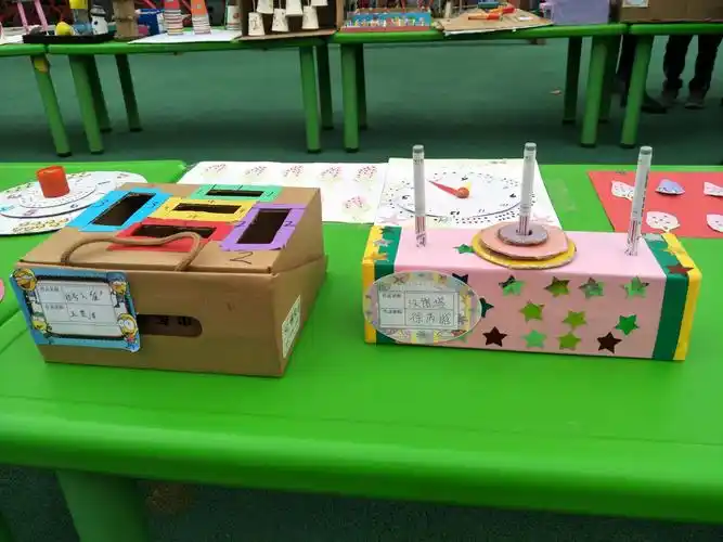 中兴幼儿园亲子自制益智玩具展示