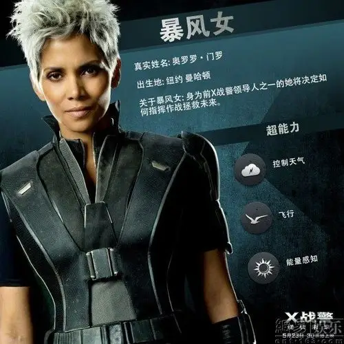 【《x战警》12角色曝光 变种人超能力大起底(2/12)】暴风女