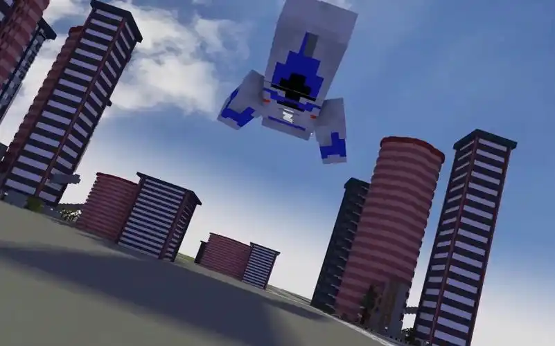 用mc还原泽塔奥特曼高开低走名场面