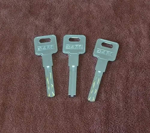 金点专用钥匙原子防盗门双面叶片锁芯