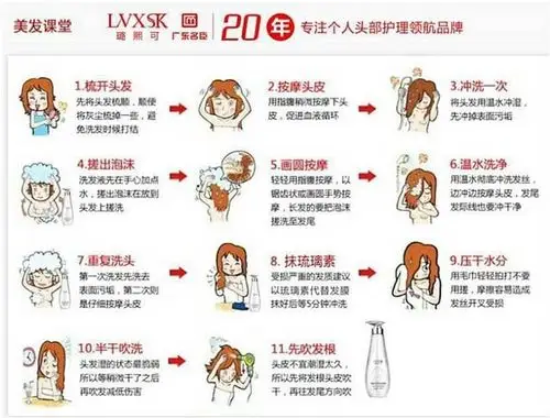 夏季如何正确洗发,护发