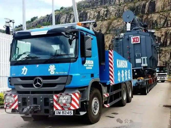 652马力全驱重拖 香港实拍奔驰actros 4065 v8 slt 6x6大件牵引车