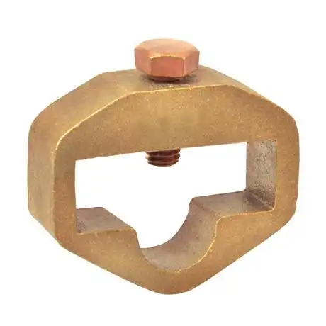 铜线夹接地线夹接地夹导线夹铜排夹具接地部件铜夹子