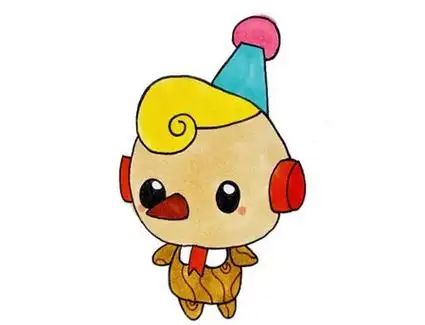 木偶怎么画简单又漂亮