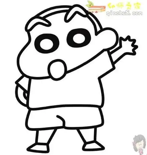 动漫人物简笔画小学生 简笔画图片大全-普车都