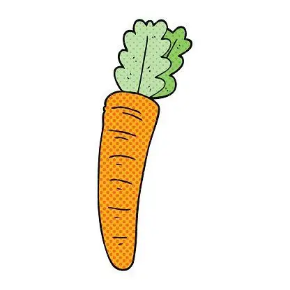 cartoon carrot 付费矢量图 - 365psd.com