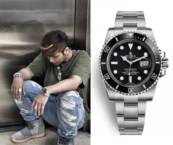 海王必备吸睛装饰|劳力士|手表|黑水鬼|罗志祥