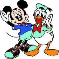 黛丝头像高清 唐老鸭和黛丝情侣头像_微信头像图片大全