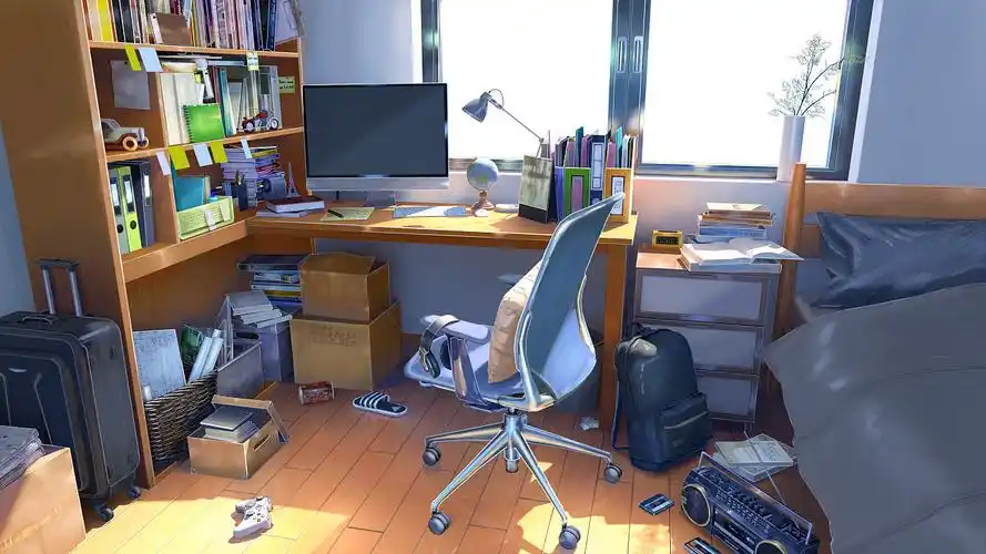 日系场景-房间|插画|商业插画|野田黄蝶 - 原创作品 - 站酷 (zcool)